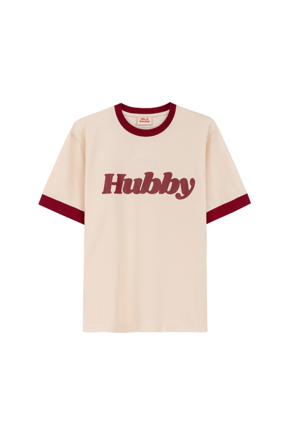 Husband Burgundy T-Shirt - Men