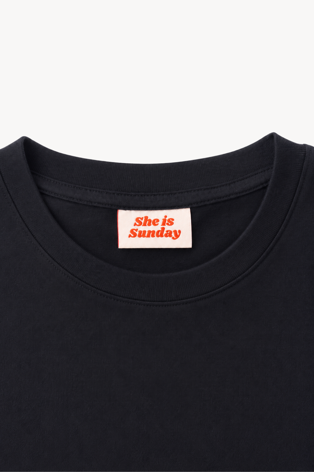 T-SHIRT MIDNIGHT CZARNY