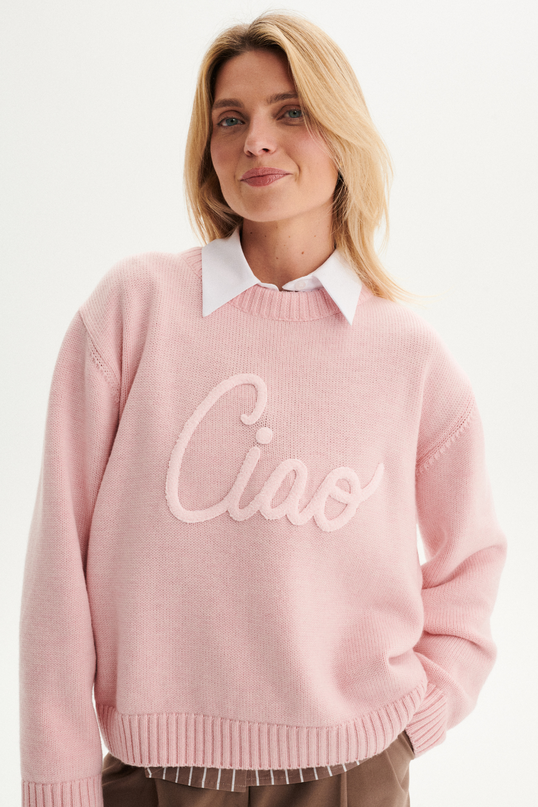 BIARRITZ PINK SWEATER