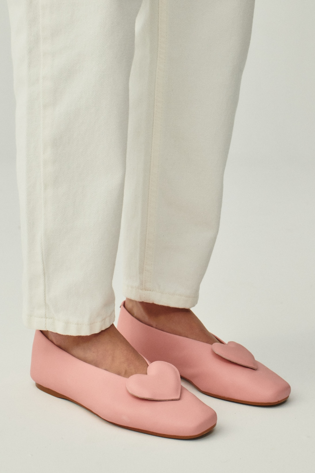 PINK AMOR BALLET FLATS