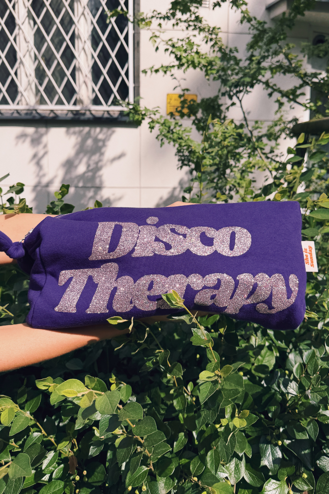KOSMETYCZKA DISCO THERAPY FIOLETOWA