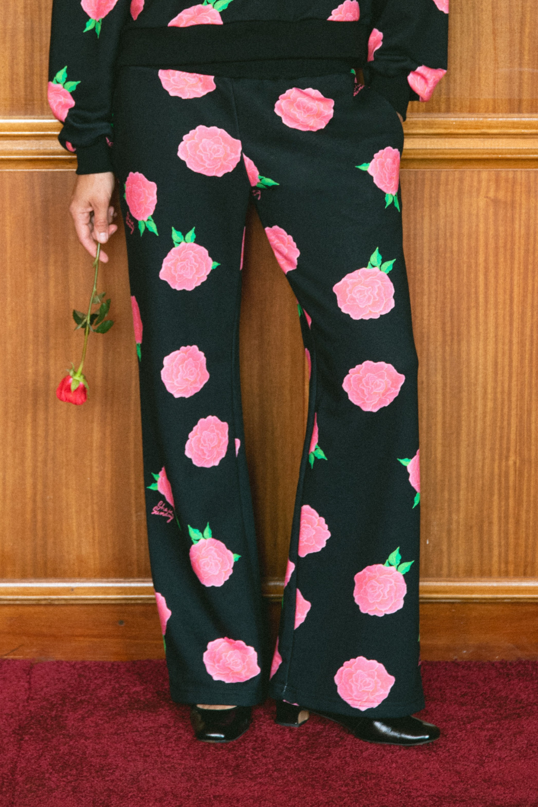 SPODNIE AMORE ROSA