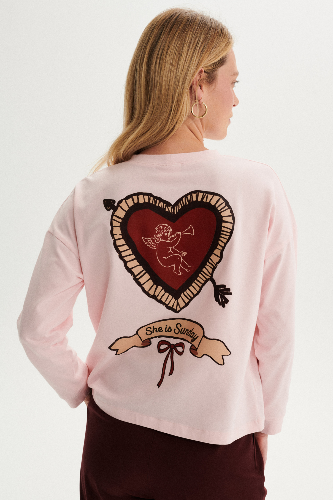 ANGELO PINK LONGSLEEVE