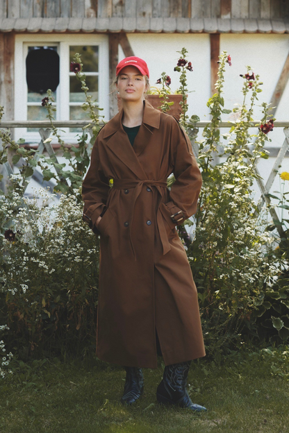 GAIA Walnut Trench Coat