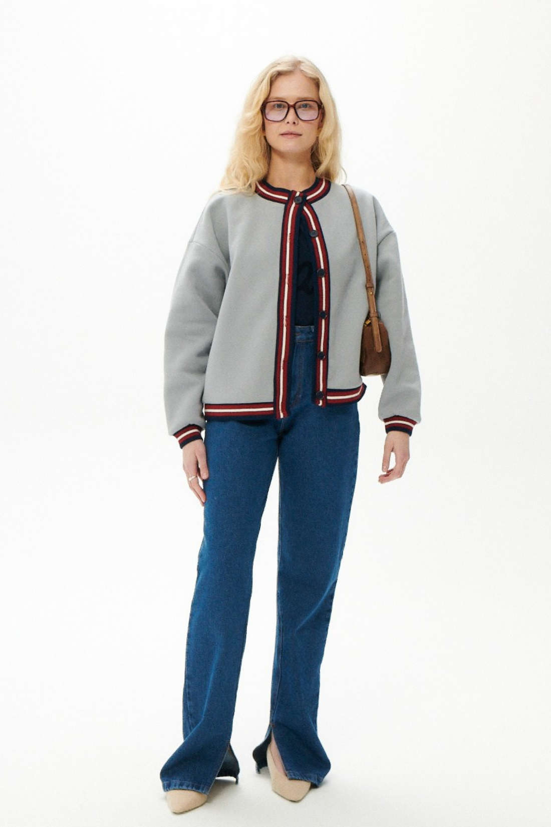 MOONLIGHT GRAY CARDIGAN