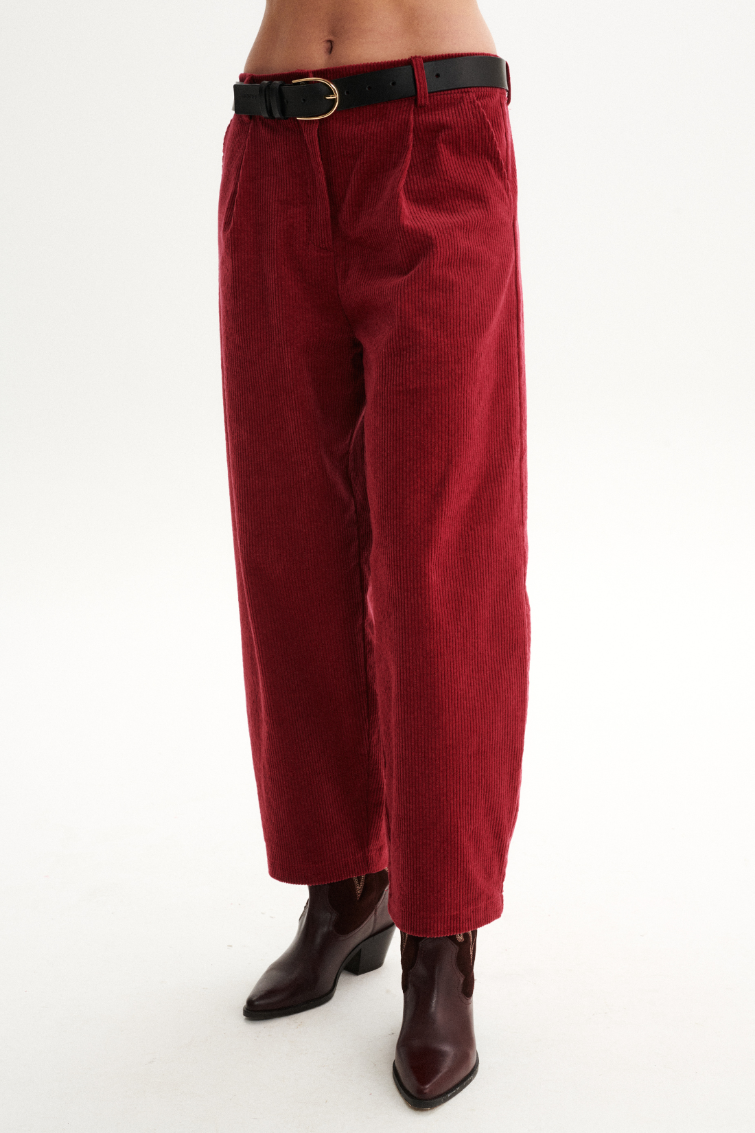 SELVAGGIA RASPBERRY PANTS