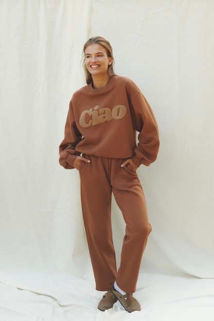 DRITTO NOCCIOLA Sweatpants
