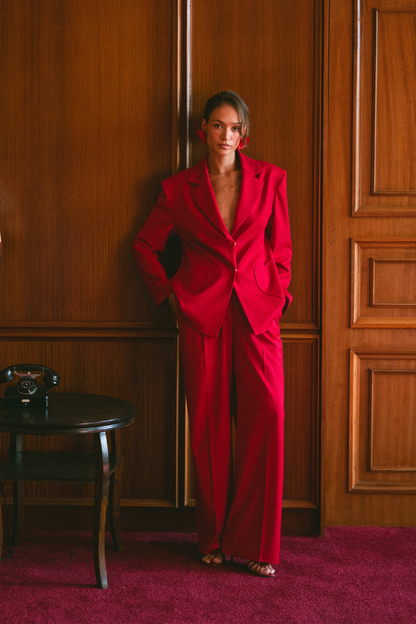 ADORE RED BLAZER