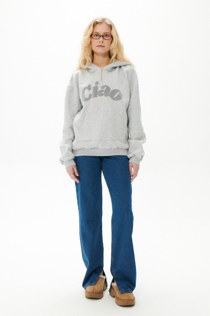 BLUZA CIAO HOODIE SZARA