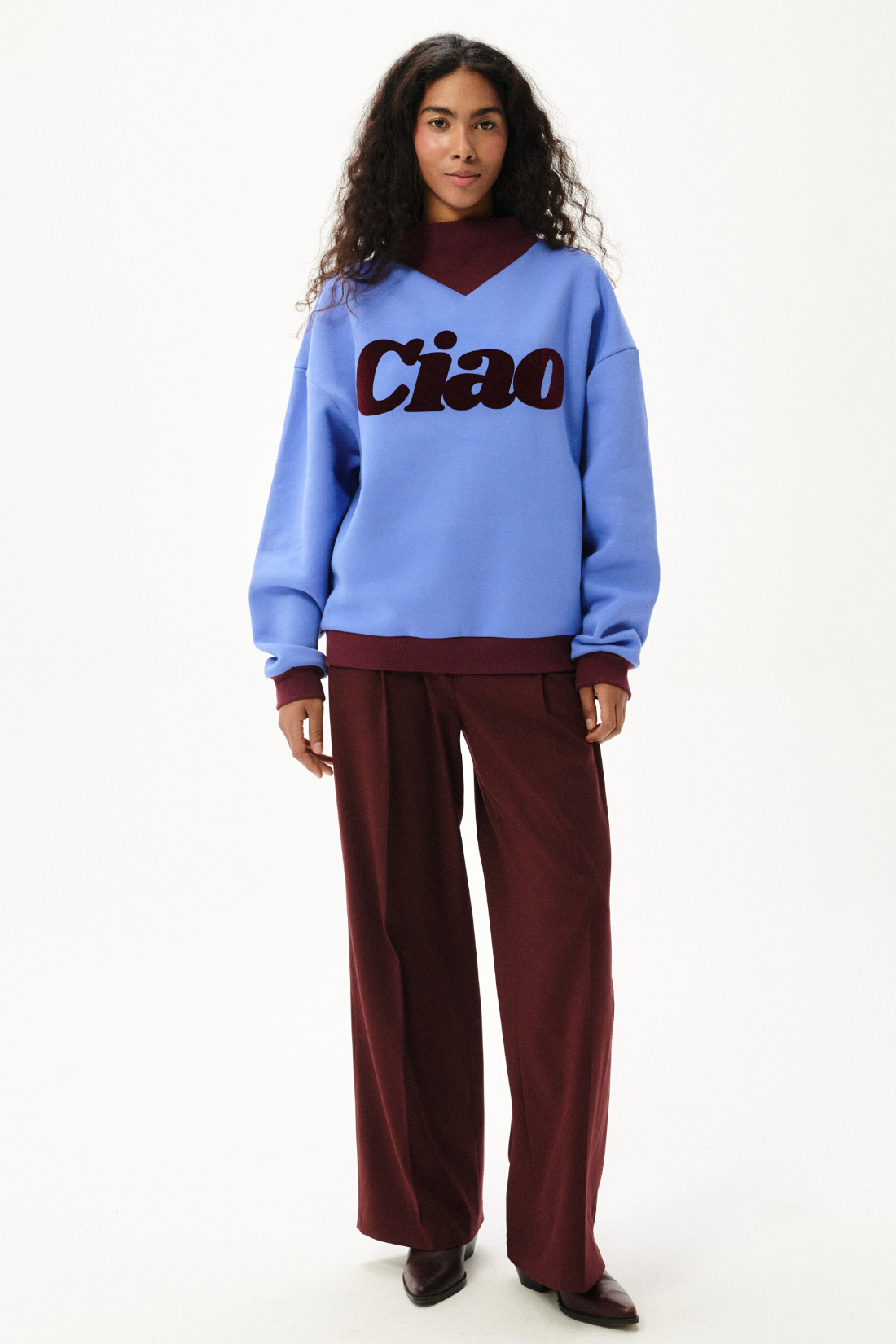 CORTINA BLUE SWEATSHIRT