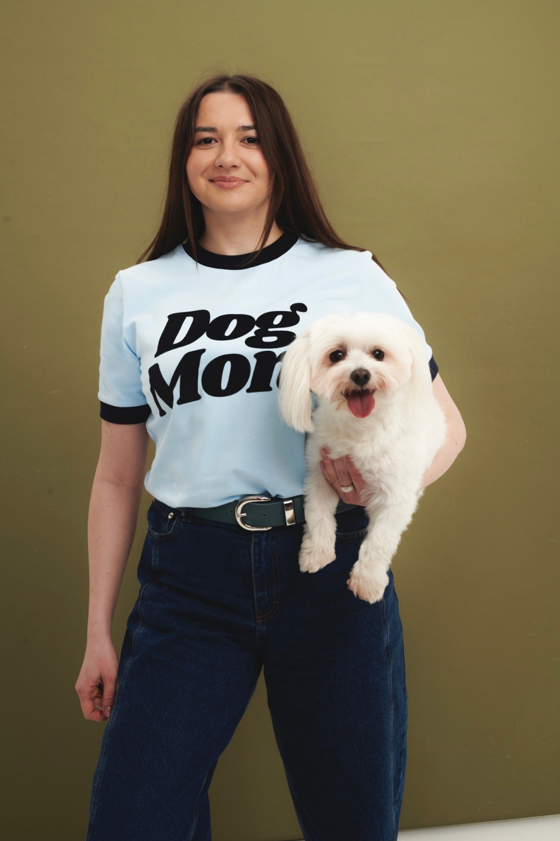 T-SHIRT DOG MOM