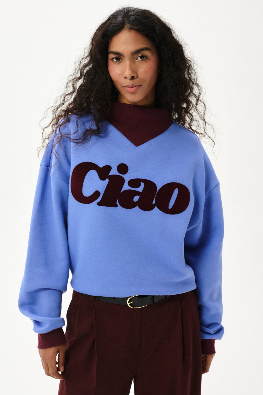 CORTINA BLUE SWEATSHIRT