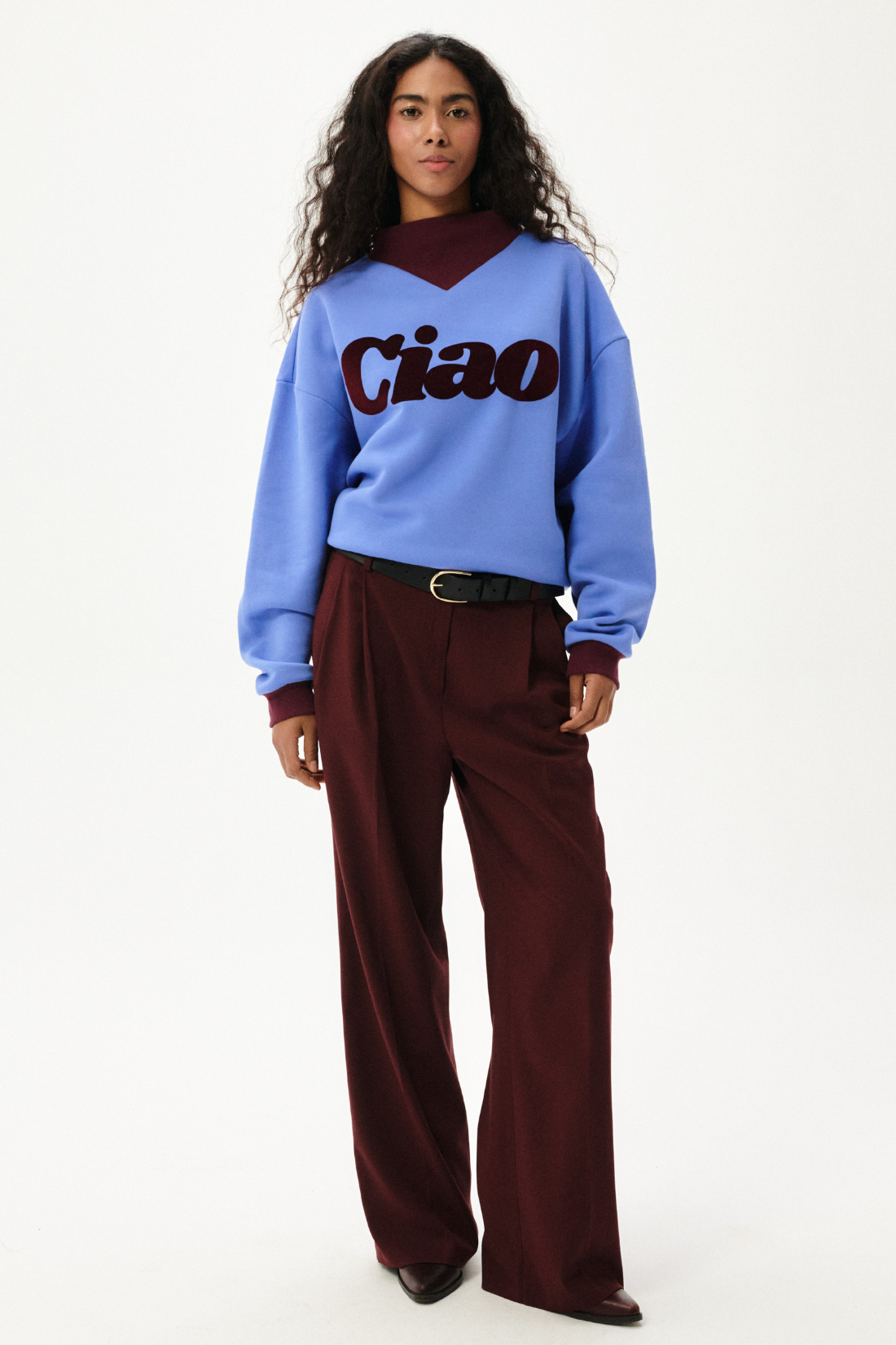 CORTINA BLUE SWEATSHIRT