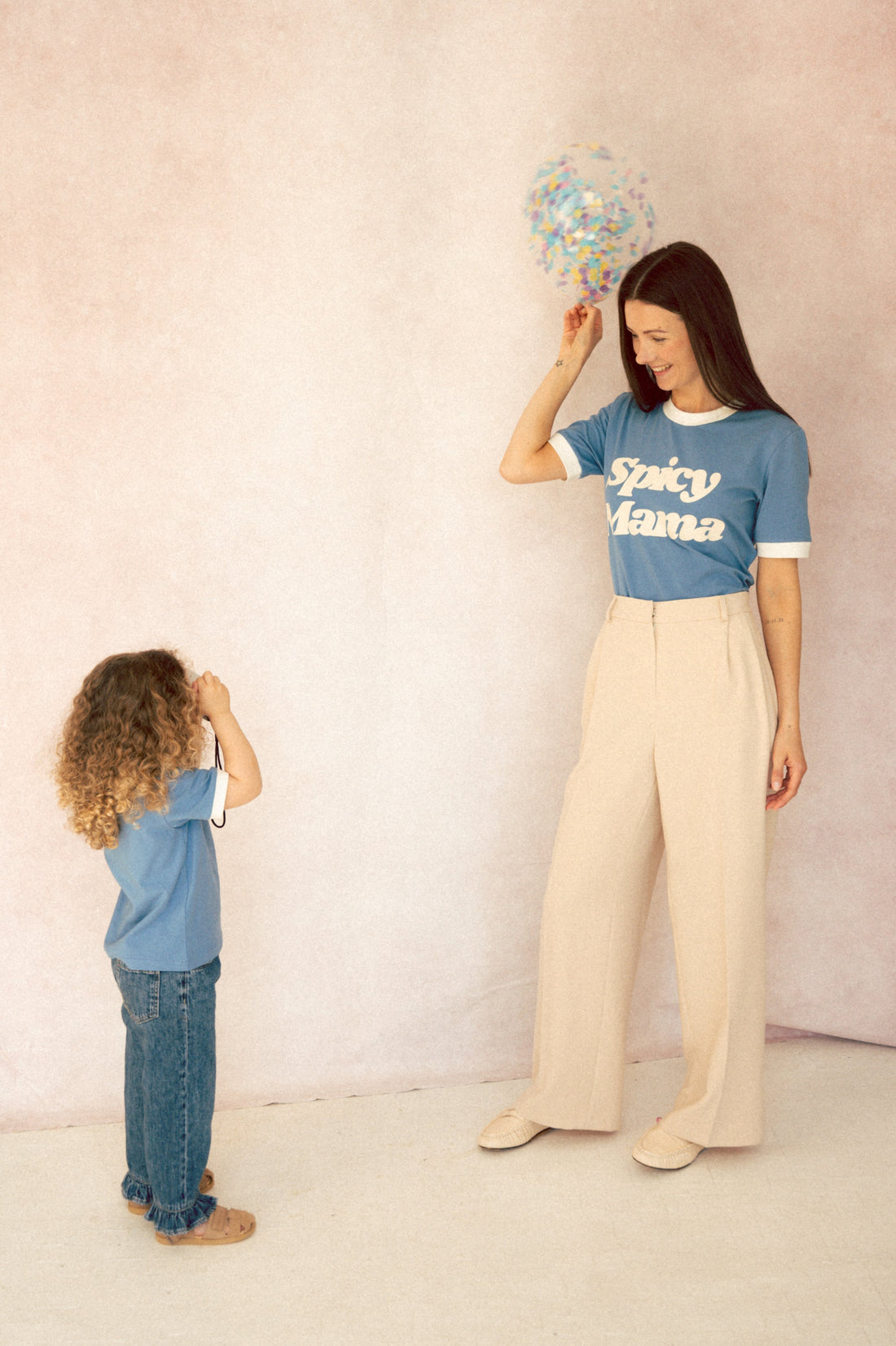 BLUE SPICY MAMA T-SHIRT