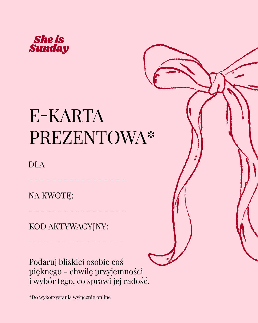 E-KARTA PODARUNKOWA