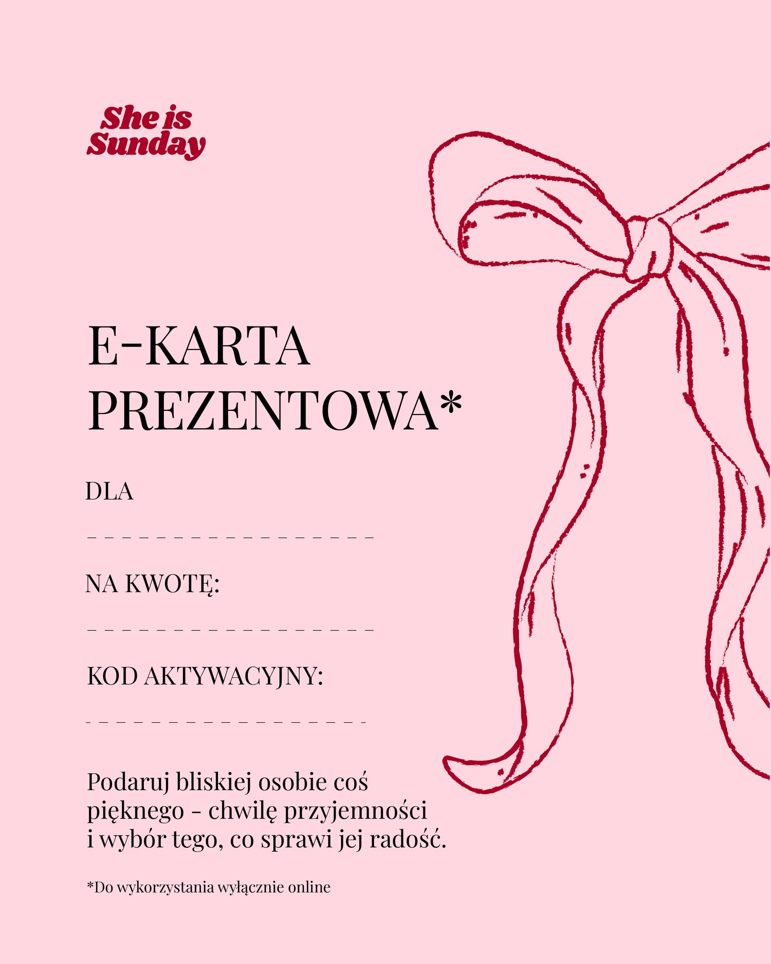 E-KARTA PODARUNKOWA