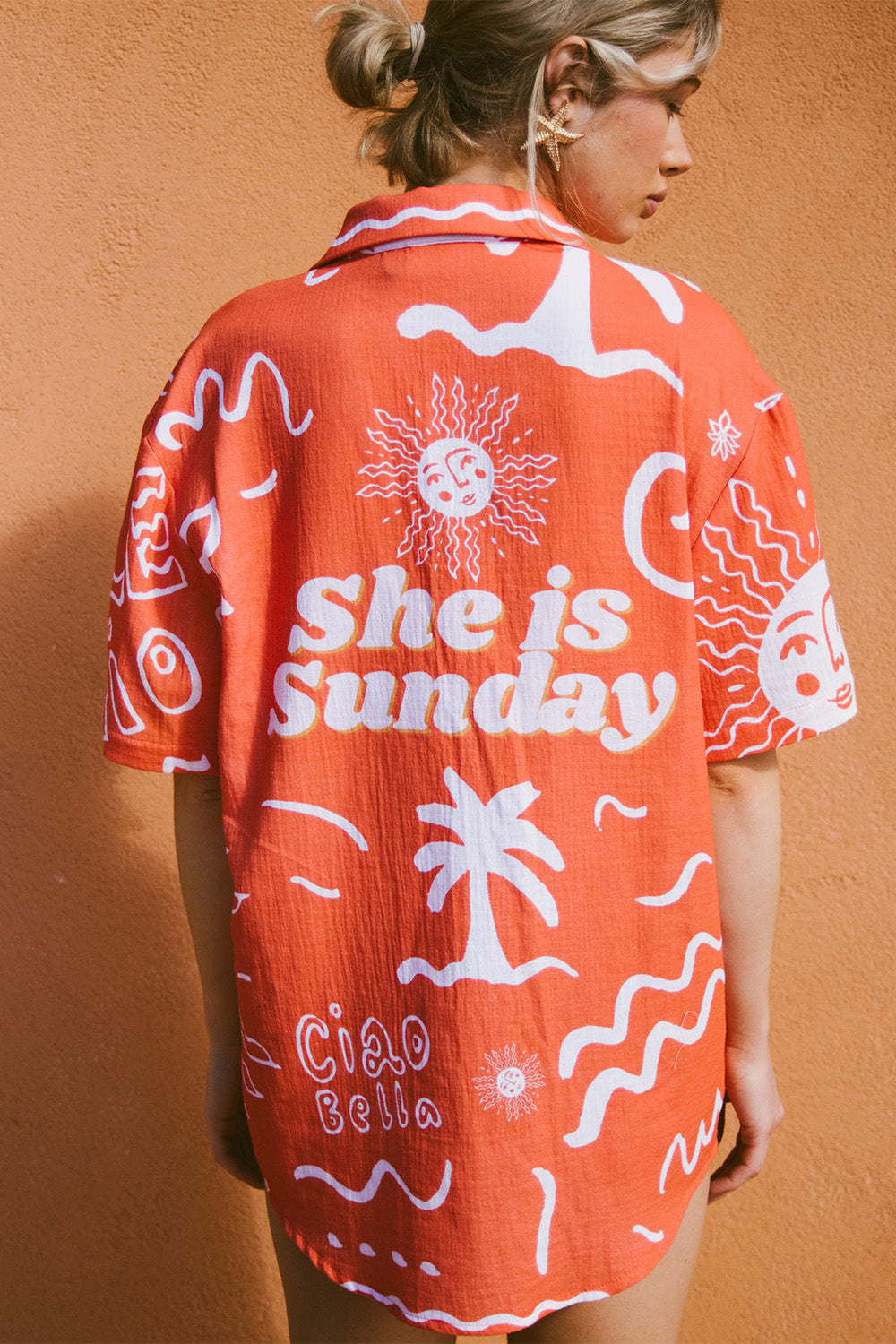 SHIRT CALIENTE ORANGE