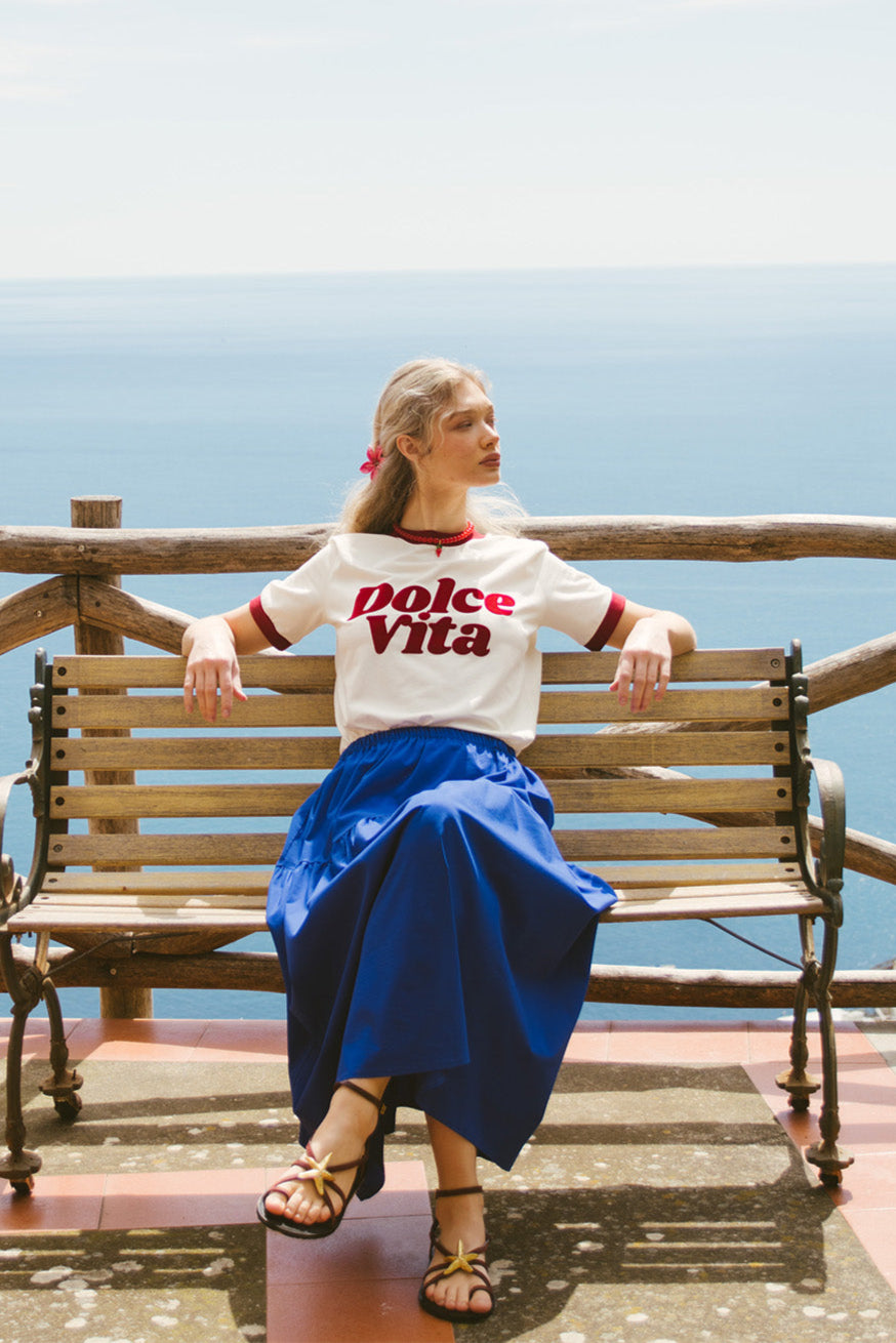 T-SHIRT SWEET LIFE WHITE