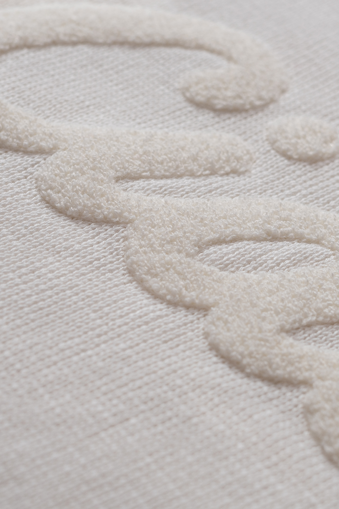 SADIE CREAM SWEATER MADE OF ORGANIC COTTON