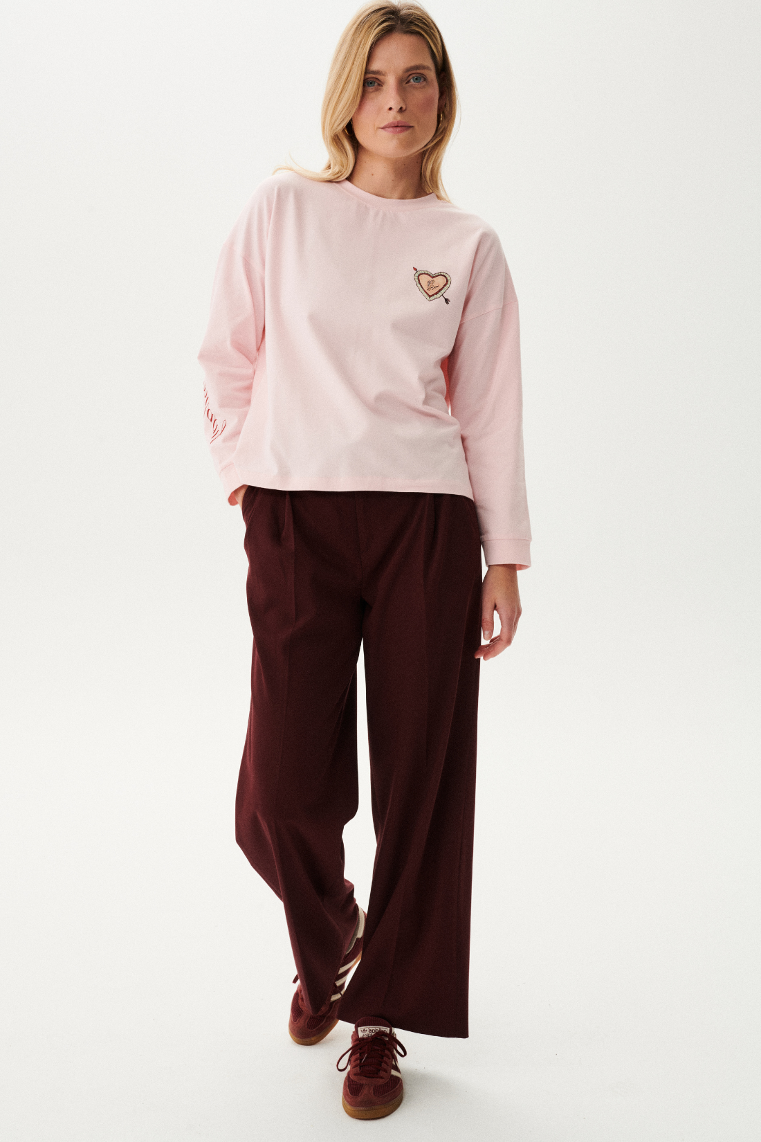 ANGELO PINK LONGSLEEVE