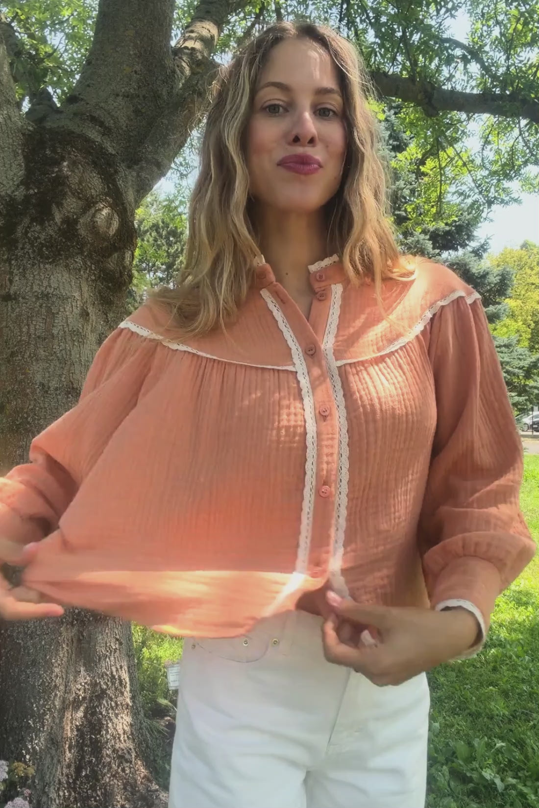 KOSZULA GARDENIA ORANGE