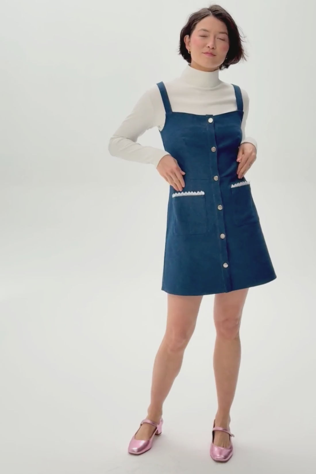 LISBOA DENIM DRESS