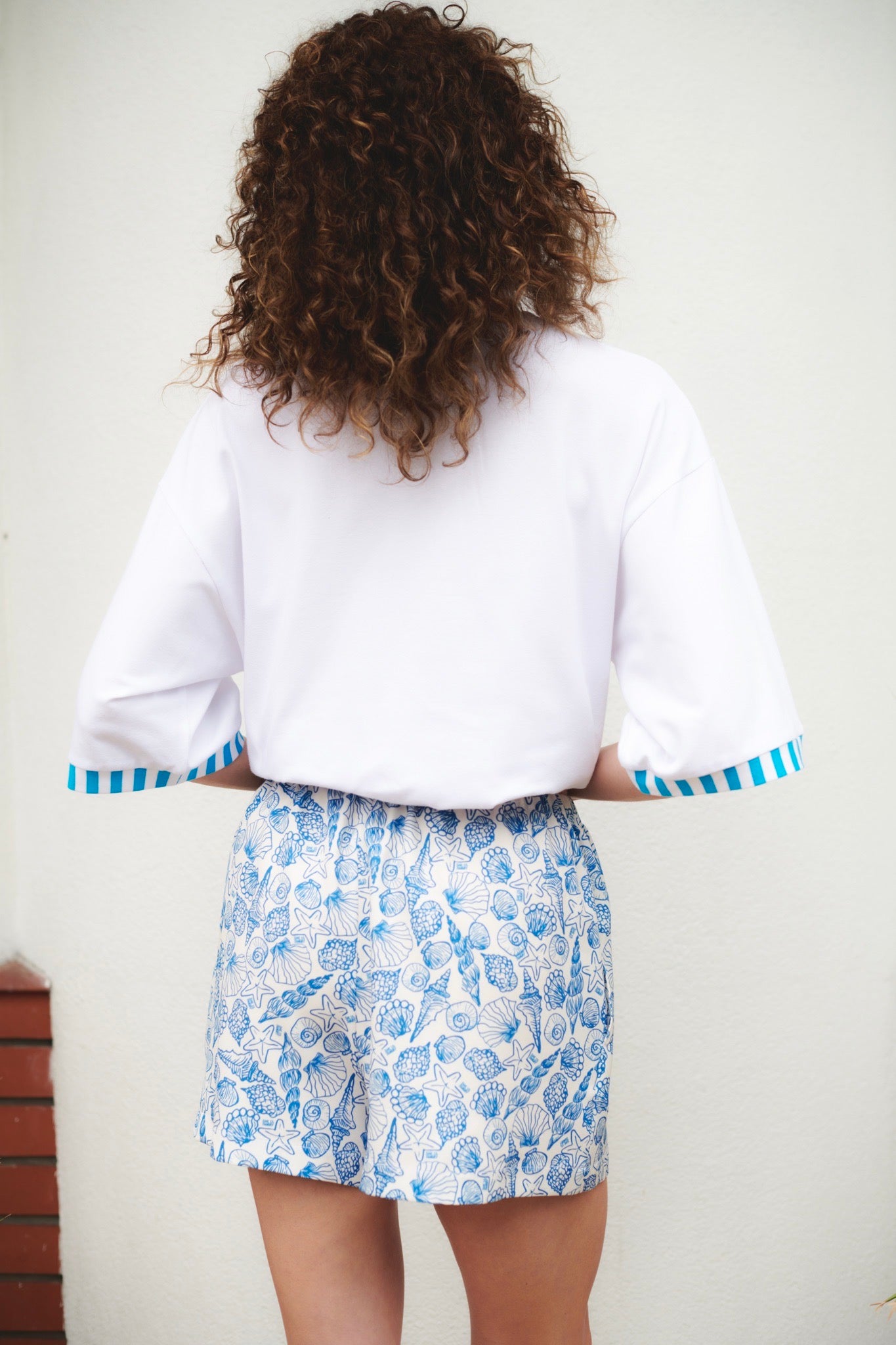 WHITE CRAB T-SHIRT