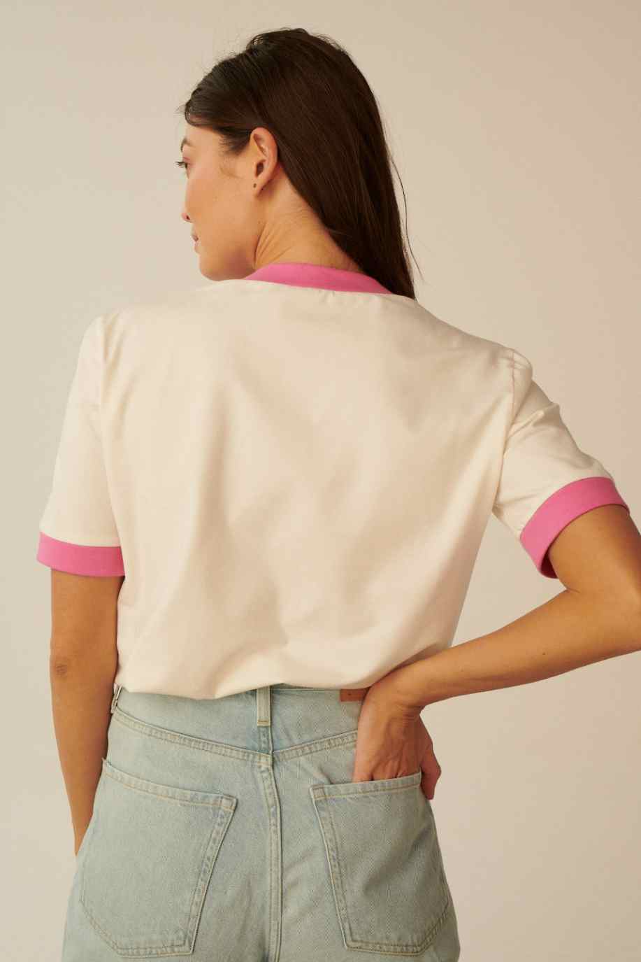T-SHIRT HELLO PINK VACATION